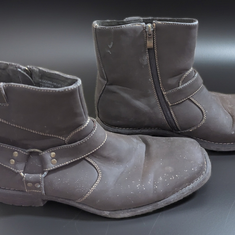 Steve Madden Dark Brown Leather Boots